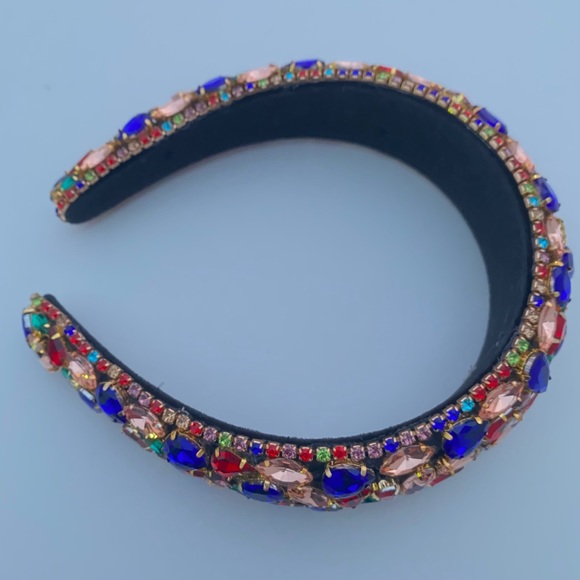 Bossed up blinged out rhinestone headband …Tis the Season main image 11